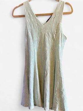 Zouk A-Line Dress in Light Mint